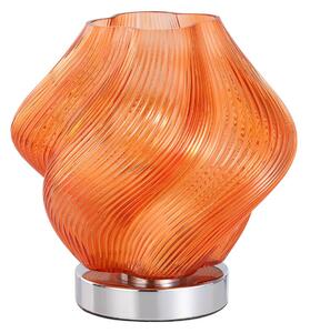 EGLO Lampa stołowa Meliciano, żółty / pomarańczowy, salon / jadalnia, szkło