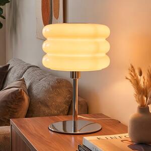 EGLO Lampa stołowa Tortora, biały / opal, salon / jadalnia, szkło, młodzieżowy