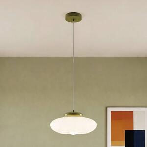 EGLO Lampa wisząca Berardelli, możliwość ściemniania, niebieski, salon / jadalnia, szkło, nowoczesny