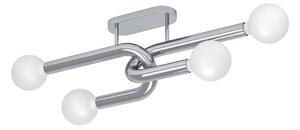 EGLO Lampa sufitowa Mellili, możliwość ściemniania, chromowy / srebrny, salon / jadalnia, metal, nowoczesny