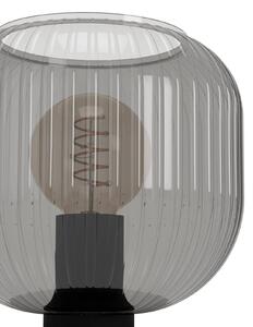 EGLO Lampa stołowa Dasmina, aluminiowy / szary / cynkowy, salon / jadalnia, szkło, młodzieżowy