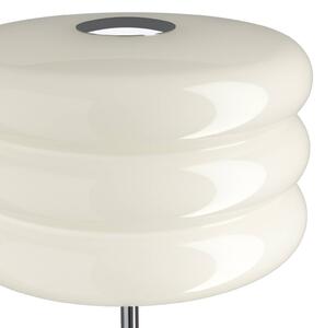 EGLO Lampa stojąca Tortora, biały / opal, salon / jadalnia, szkło, młodzieżowy