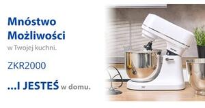 Robot kuchenny planetarny ZELMER ZKR2000 800W Super Silent (2 misy w zestawie)