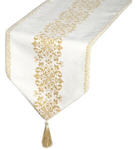 Bieżnik EUROFIRANY Majorka 30 x 120 cm Biały