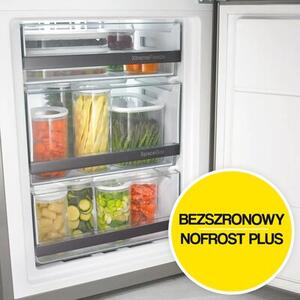 Lodówka GORENJE NRK619EAXL4WD No Frost 186cm Szara