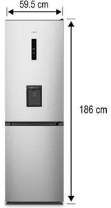 Lodówka GORENJE NRK619EAXL4WD No Frost 186cm Szara