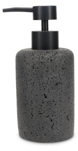 Ciemnoszary dozownik do mydła z żywicy polimerowej 250 ml Suds – S|P Collection