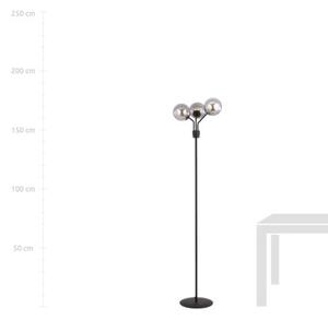Lampa stojąca podłogowa Emibig 3xE14 40W NOVA LP3 BLACK/GRAFIT 1140/LP3