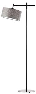 Lampa stojąca podłogowa przegubowa regulowana z abażurem walec 30cm SALIX