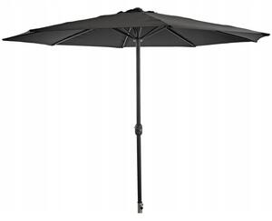 Parasol ogrodowy BLACK FOREST L-0720-3M 300 cm Grafitowy
