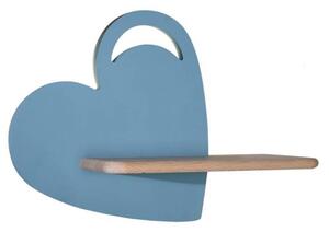 Kinkiet HEART niebieski LED 1x5W 250lm wym:26x36x12cm IP20 Candellux