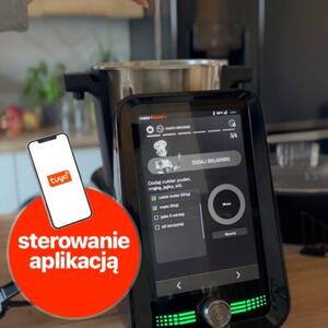 Robot wielofunkcyjny COBBO 7 Smart-I 1700W z wbudowaną wagą i funkcją gotowania + wbudowany głosowy asystent gotowania