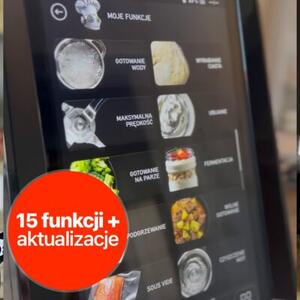 Robot wielofunkcyjny COBBO 7 Smart-I 1700W z wbudowaną wagą i funkcją gotowania + wbudowany głosowy asystent gotowania