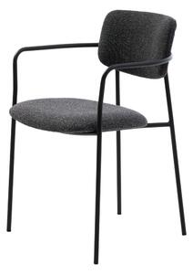 Ciemnoszare krzesło Zama – Unique Furniture