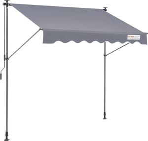 Markiza balkonowa rozporowa ogrodowa tarasowa patio 2 x 1,2 m