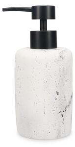 Biały dozownik do mydła z żywicy polimerowej 250 ml Suds – S|P Collection