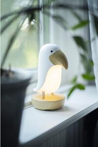 Biało-brązowa lampka nocna LED dla dzieci Toucan – Star Trading