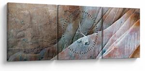 Obraz skał, Bryce Canyon (z zegarem) (90x30 cm)