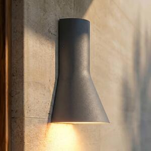 Kinkiet zewnętrzny LED Zephy Lucande, czarny, aluminium, nowoczesny