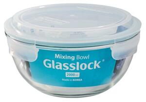 Pojemnik szklany GLASSLOCK MBCB200 2 L Przezroczysto-niebieski