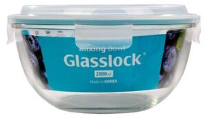 Pojemnik szklany GLASSLOCK MBCB200 2 L Przezroczysto-niebieski