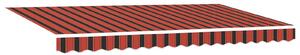 Markiza zwijana Pomarańczowy 350 x 200 cm tkanina