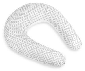 Bellatex Poduszka do karmienia Różewka szara, 180cm