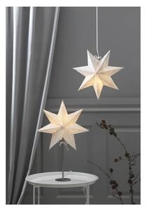 Biała dekoracja świetlna Star Trading Bobo, wys. 51 cm