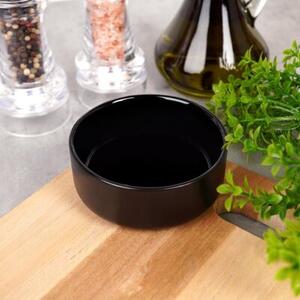 Miseczka ceramiczna czarna 9 cm, 150 ML
