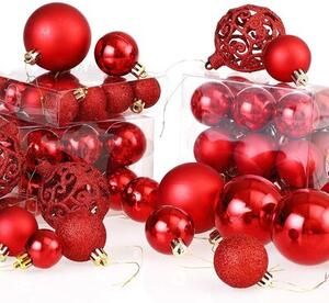 Zestaw bombek GOCKOWIAK Regalo Czerwony (100 sztuk)