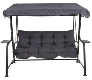 Huśtawka ogrodowa PATIO Hawaii Black Edition H024-07IB