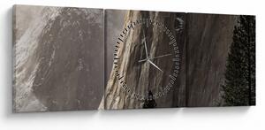Zdjęcie z Parku Narodowego Yosemite Valley, USA (z zegarem) (90x30 cm)