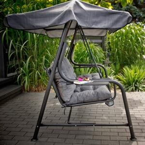 Huśtawka ogrodowa PATIO Hawaii Black Edition H024-07IB