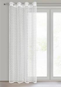 Firana gotowa EUROFIRANY Ellissa 140 x 250 cm BiaÅy