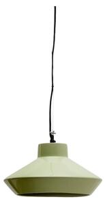 Jasnozielona lampa wisząca z ceramicznym kloszem ø 31 cm Portol – Kave Home