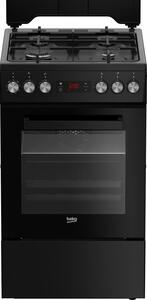 Kuchnia BEKO FSM52331DBDS Pieczenie 3D Grill Termoobieg Czyszczenie parą