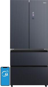 Lodówka MIDEA MDRF705BIE70 SLOT IN Side by Side 191cm No Frost Szara