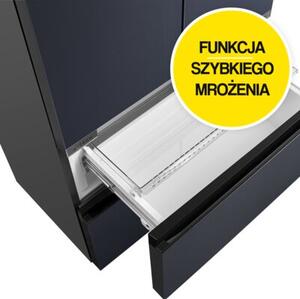 Lodówka MIDEA MDRF705BIE70 SLOT IN Side by Side 191cm No Frost Szara