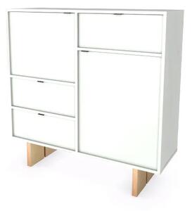 Biała komoda do salonu N4-N75