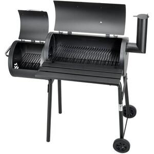 Grill ogrodowy węglowy ACTIVA Lokomotywa Texas 11225 Zamykany, z termometrem