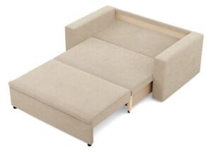 Sofa dwuosobowa, BLOM, sztruks, 148x87x90 cm, beÅ¼owy | TYLETEGOTU
