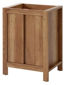 Stojąca szafka pod umywalkę 60 cm Classic Oak (820 -60CM FSC), rustykalna