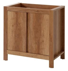 Stojąca szafka pod umywalkę 80 cm Classic Oak (820 -80CM FSC), na nóżkach