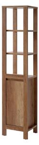 Stojąca szafka do łazienki słupek regał Classic Oak (CLASSIC OAK 800 FSC), na nóżkach