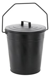 Aldotrade Wiadro na popiół z pokrywą, śr. 21/27 cm, wys. 36 cm
