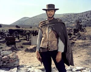 Fotografia Clint Eastwood in The Good The Bad and The Ugly, Sunset Boulevard