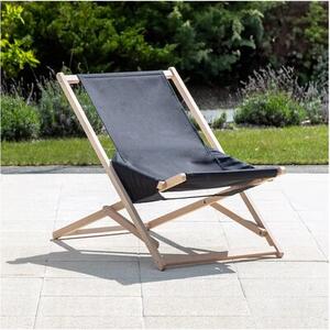 Leżak PATIO Gozo Komfort 409576 Czarny