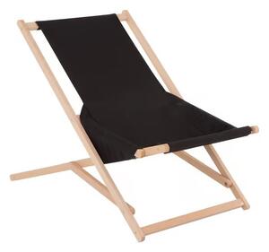 Leżak PATIO Gozo Komfort 409576 Czarny