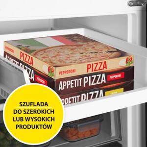 Lodówka AMICA FK3706D.5DFXCM (D) No Frost 200cm Czarny/Inox