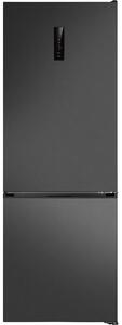 Lodówka AMICA FK3706D.5DFXCM (D) No Frost 200cm Czarny/Inox